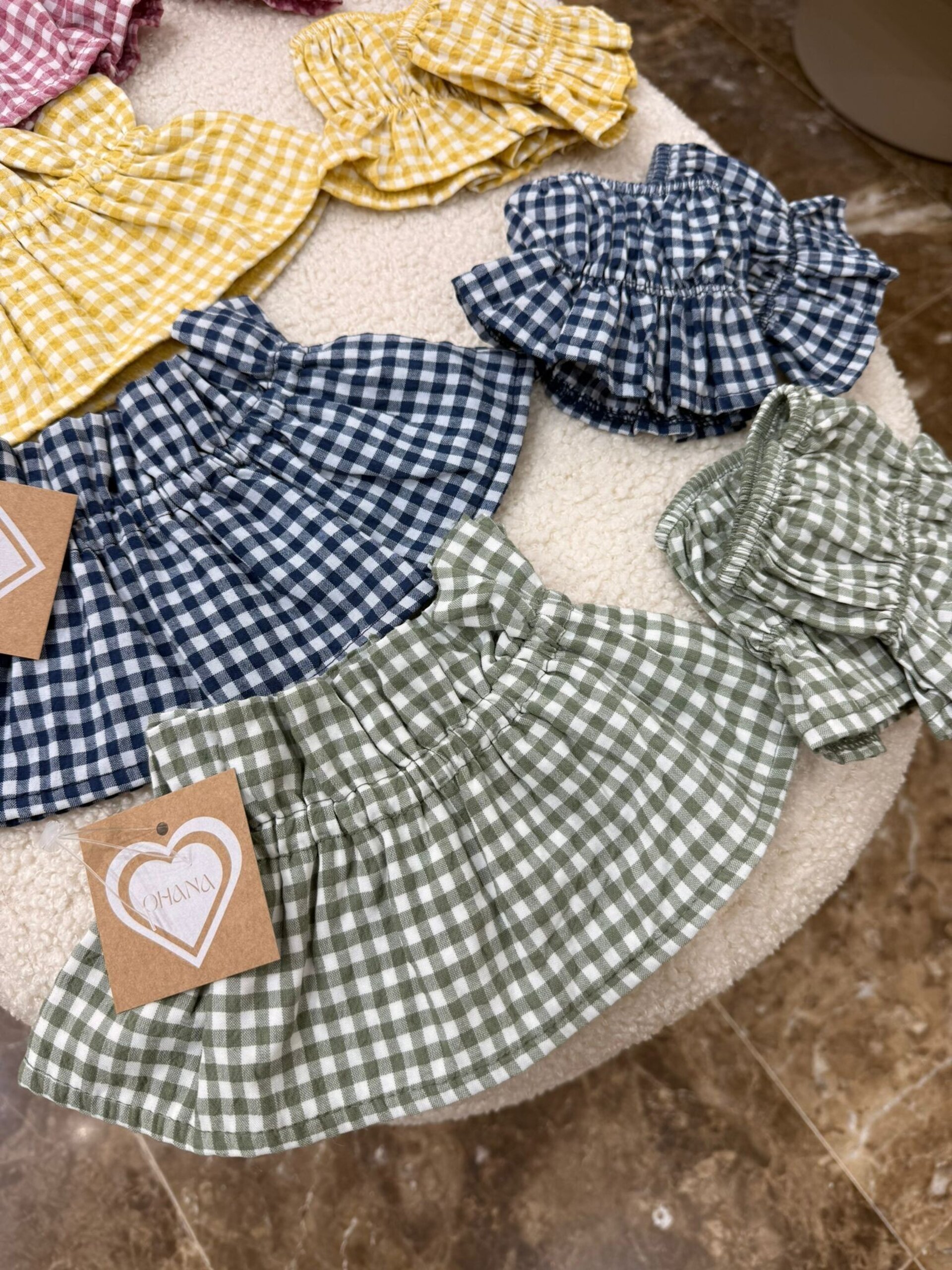 CUELLO Y PUÑOS VICHY - 9