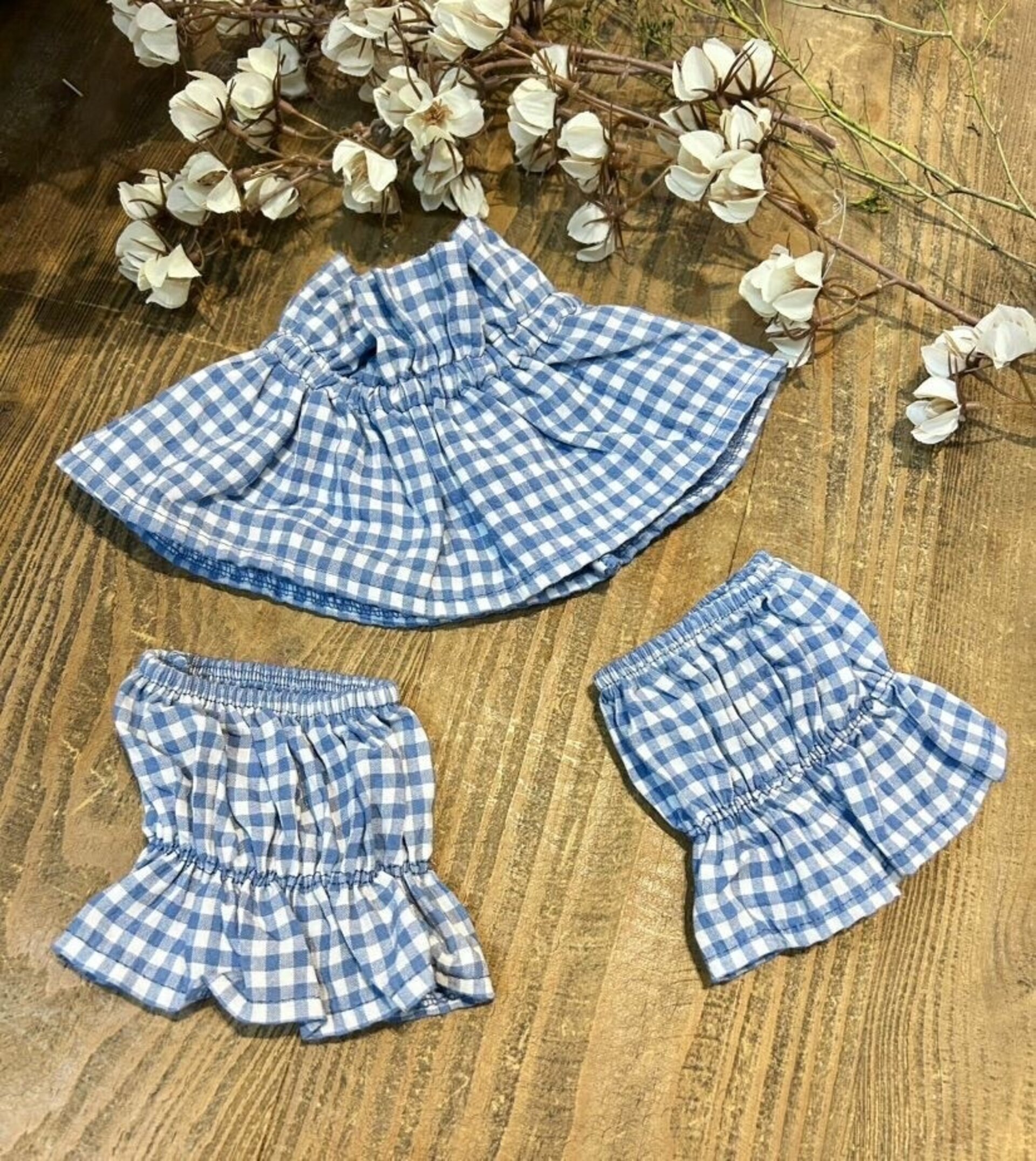 CUELLO Y PUÑOS VICHY - 4