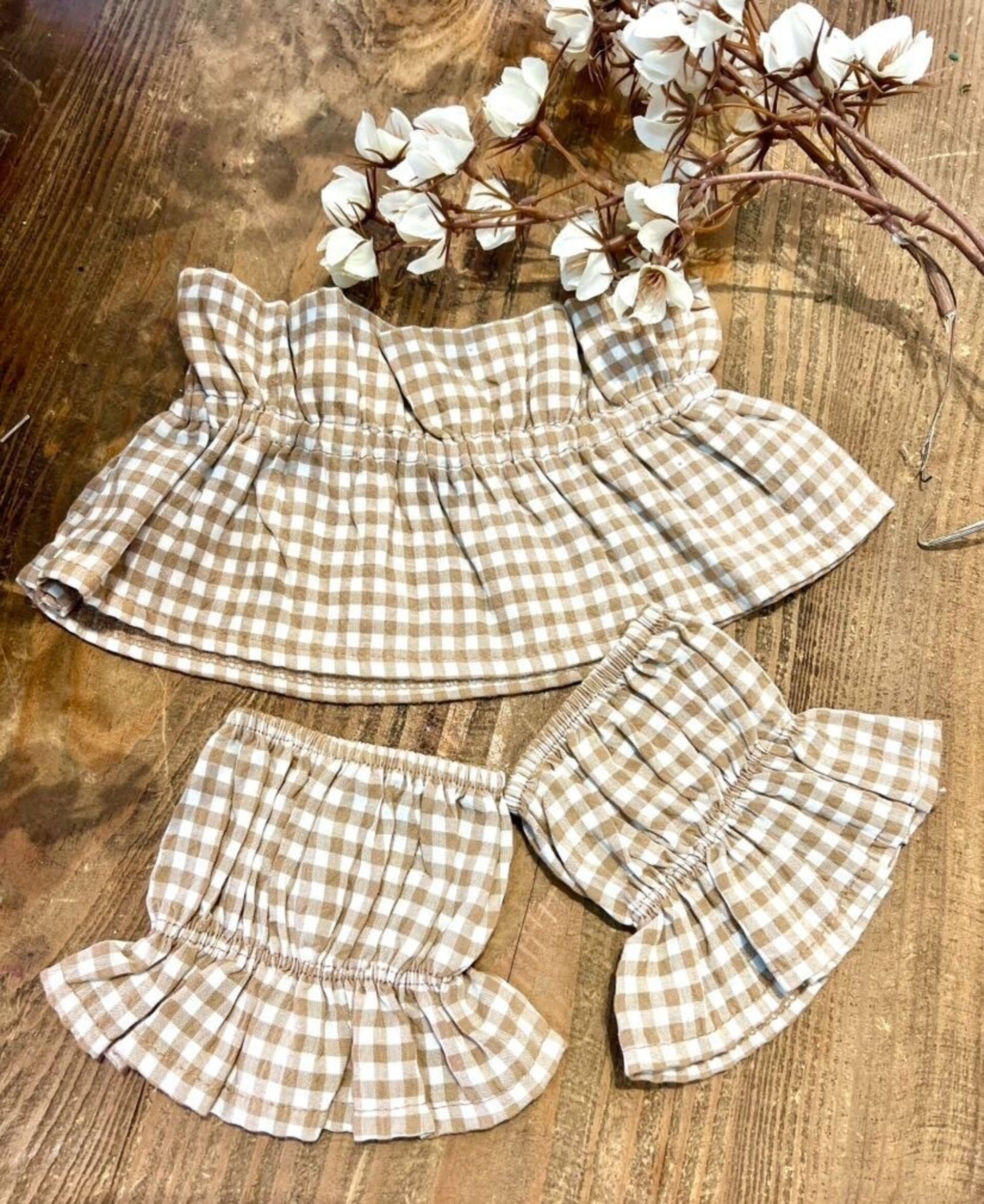 CUELLO Y PUÑOS VICHY - 3