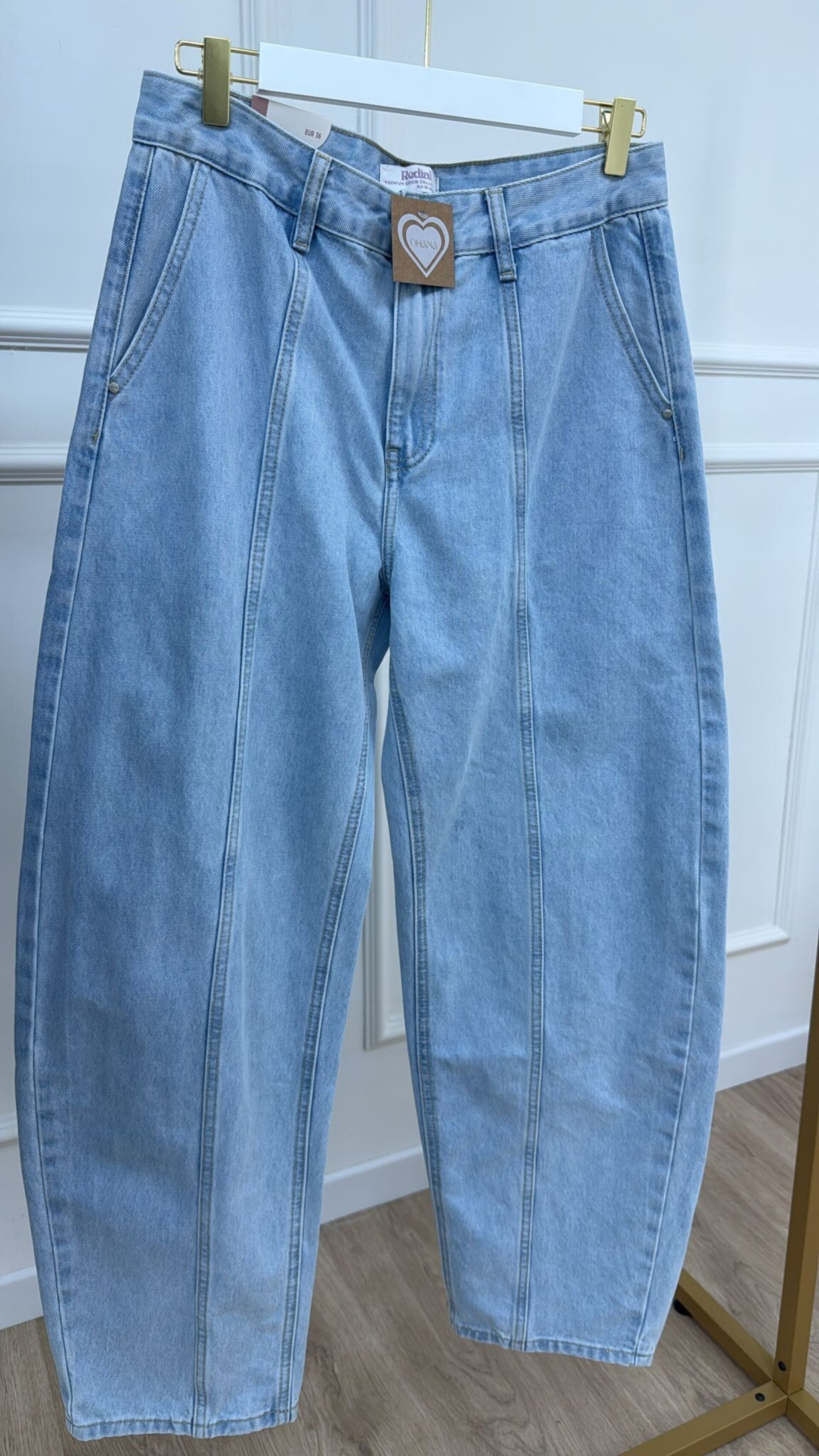 DENIM CLARO BALLOON - 2